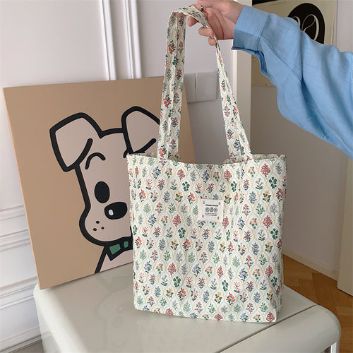 Calysea Poppy Garden Tote Bag
